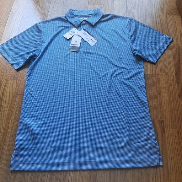NWT Mens Grand SLAM shirt In blue And White, S Sz  S MSRP $50 - Picture 1 of 9